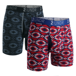 Cheap CLUBS Store 41 2UNDR 2 Pack - Swing Shift Boxer Brief Sonora/Texica