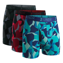 Cheap CLUBS Store 45 2UNDR 3 Pack - Swing Shift Boxer Brief Camo PRINTS