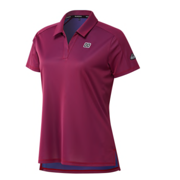Adidas Prime Blue SS Polo - Womens 4 Adidas Prime Blue SS Polo - Womens - Image 2