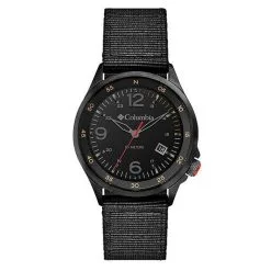 Columbia Watch - Canyon Ridge - Black 3-Hand Date Black Nylon