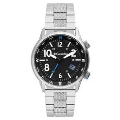 Columbia Watch - Outbacker - Black 3-Hand Date Stainless Steel Bracelet
