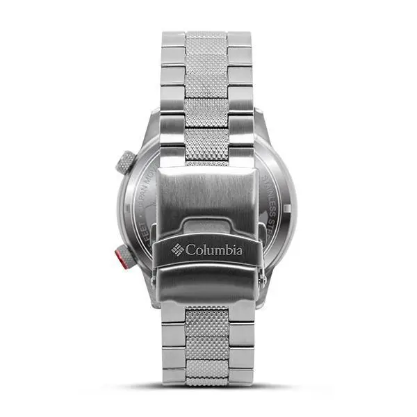 Columbia Watch - Outbacker - White 3-Hand Date Stainless Steel Bracelet 4 Columbia Watch - Outbacker - White 3-Hand Date Stainless Steel Bracelet - Image 2