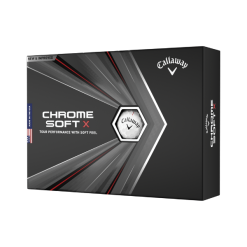 Custom Logo Callaway Chrome Soft X Golf Balls