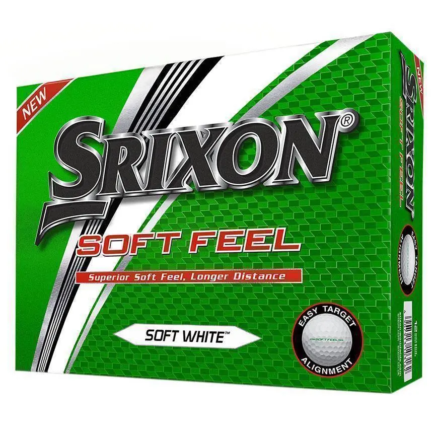 Custom Logo Srixon Soft Feel Golf Balls 2 Custom Logo Srixon Soft Feel Golf Balls