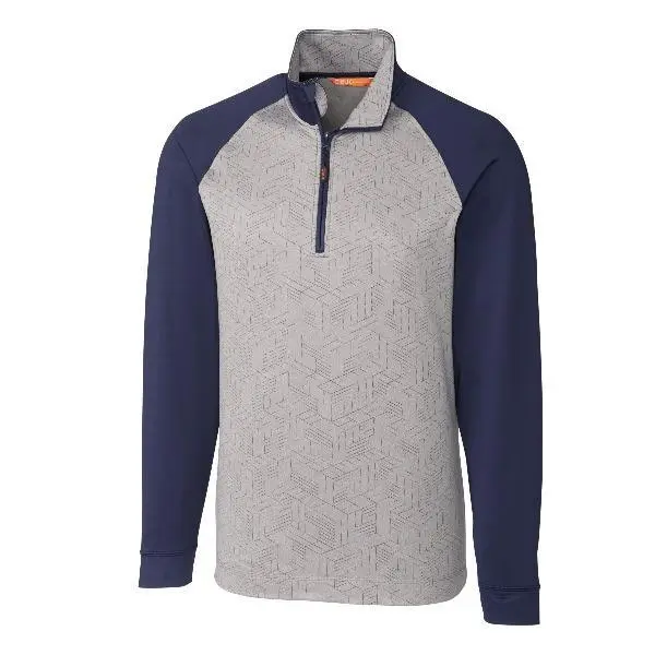 Cutter & Buck Cutter And Buck All Star Printed 1/2 Zip Pullover - Mens 4 Cutter & Buck Cutter And Buck All Star Printed 1/2 Zip Pullover - Mens - Image 2