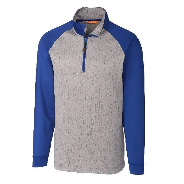 Cutter & Buck Cutter And Buck All Star Printed 1/2 Zip Pullover - Mens 6 Cutter & Buck Cutter And Buck All Star Printed 1/2 Zip Pullover - Mens - Image 4