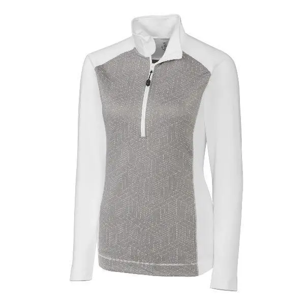 Cutter & Buck Cutter And Buck All Star Printed 1/2 Zip Pullover - Womens 6 Cutter & Buck Cutter And Buck All Star Printed 1/2 Zip Pullover - Womens - Image 4