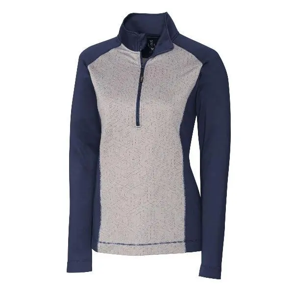 Cutter & Buck Cutter And Buck All Star Printed 1/2 Zip Pullover - Womens 7 Cutter & Buck Cutter And Buck All Star Printed 1/2 Zip Pullover - Womens - Image 5