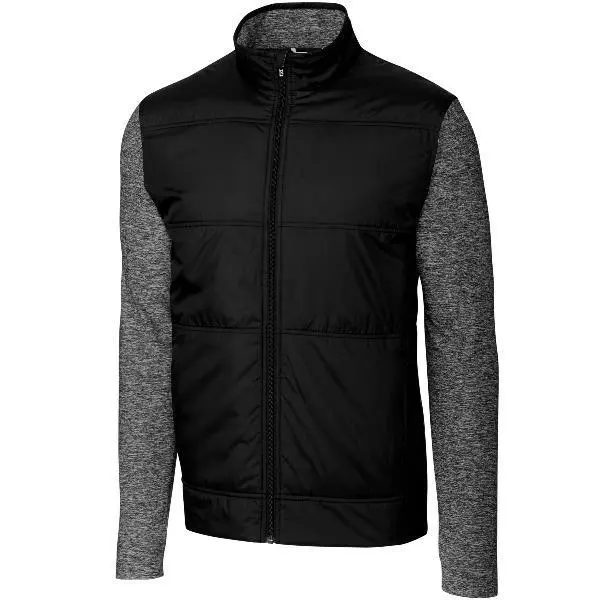 Cutter & Buck Cutter And Buck Stealth Hybrid Quilted Full Zip Jacket - Mens 5 Cutter & Buck Cutter And Buck Stealth Hybrid Quilted Full Zip Jacket - Mens - Image 3