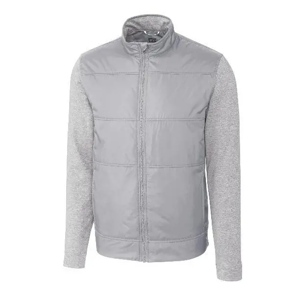Cutter & Buck Cutter And Buck Stealth Hybrid Quilted Full Zip Jacket - Mens 6 Cutter & Buck Cutter And Buck Stealth Hybrid Quilted Full Zip Jacket - Mens - Image 4