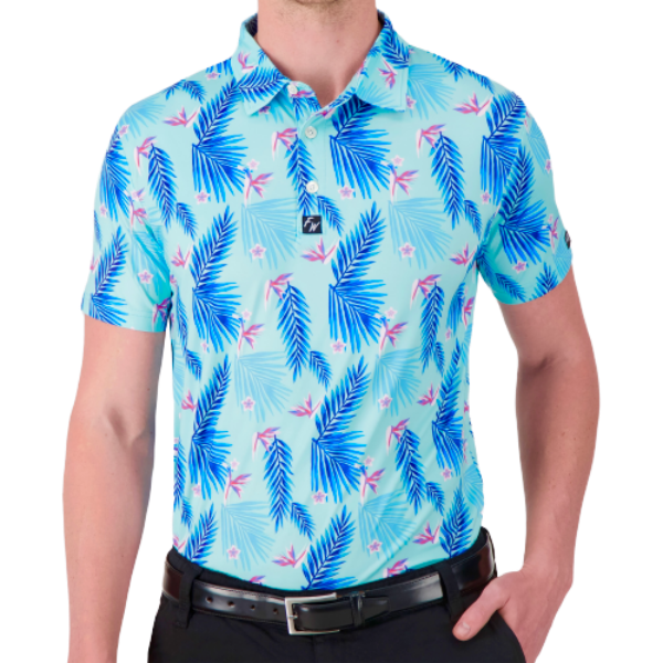 Full Wedge Golf - Kauai Polo - Mens 3 Full Wedge Golf - Kauai Polo - Mens