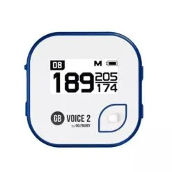 Golf Buddy Voice 2 Talking Golf GPS White/Blue