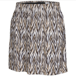 Greg Norman Collection - Pull-On Flutter Zebra Print Skort - Womens