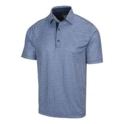 Greg Norman ML75 2 Below Print Polo - Mens -Cheap CLUBS Store Greg Norman ML75 2 Below Print Polo Mens Shirts Tops 3