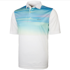 Greg Norman Multi Colour Print Polo - Mens