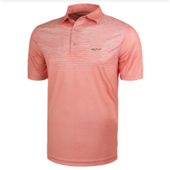 Greg Norman Spacedye Print Polo - Mens