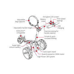 Motocaddy M1 Standard Lithium Electric Golf Cart -Cheap CLUBS Store Motocaddy M1 Standard Lithium Electric Golf Cart Electric Cart 6