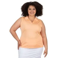 Nancy Lopez Legacy Sleeveless Polo Plus Sizing -Cheap CLUBS Store Nancy Lopez Legacy Sleeveless Polo Plus Sizing Sleeveless Polo 4