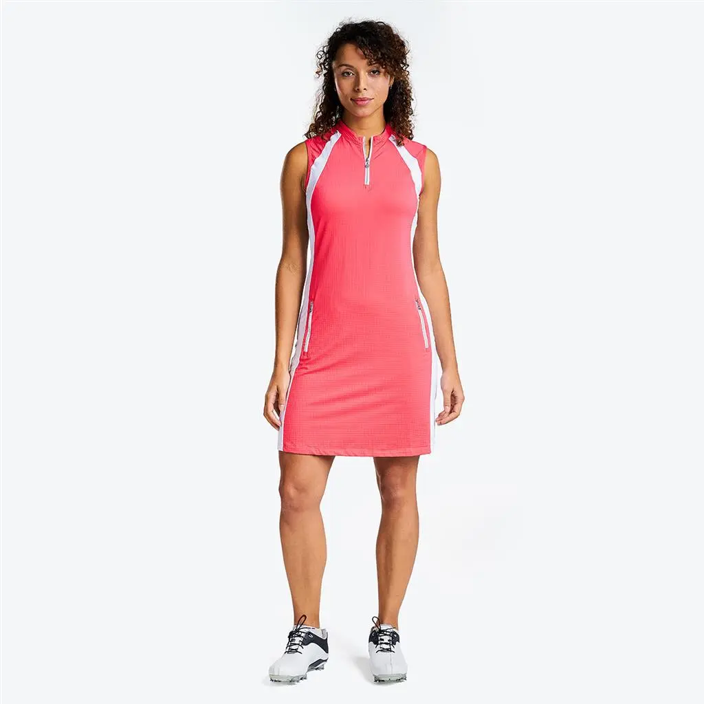 Nivo Lily Fashion Golf Dress - Geranium 4 Nivo Lily Fashion Golf Dress - Geranium - Image 2