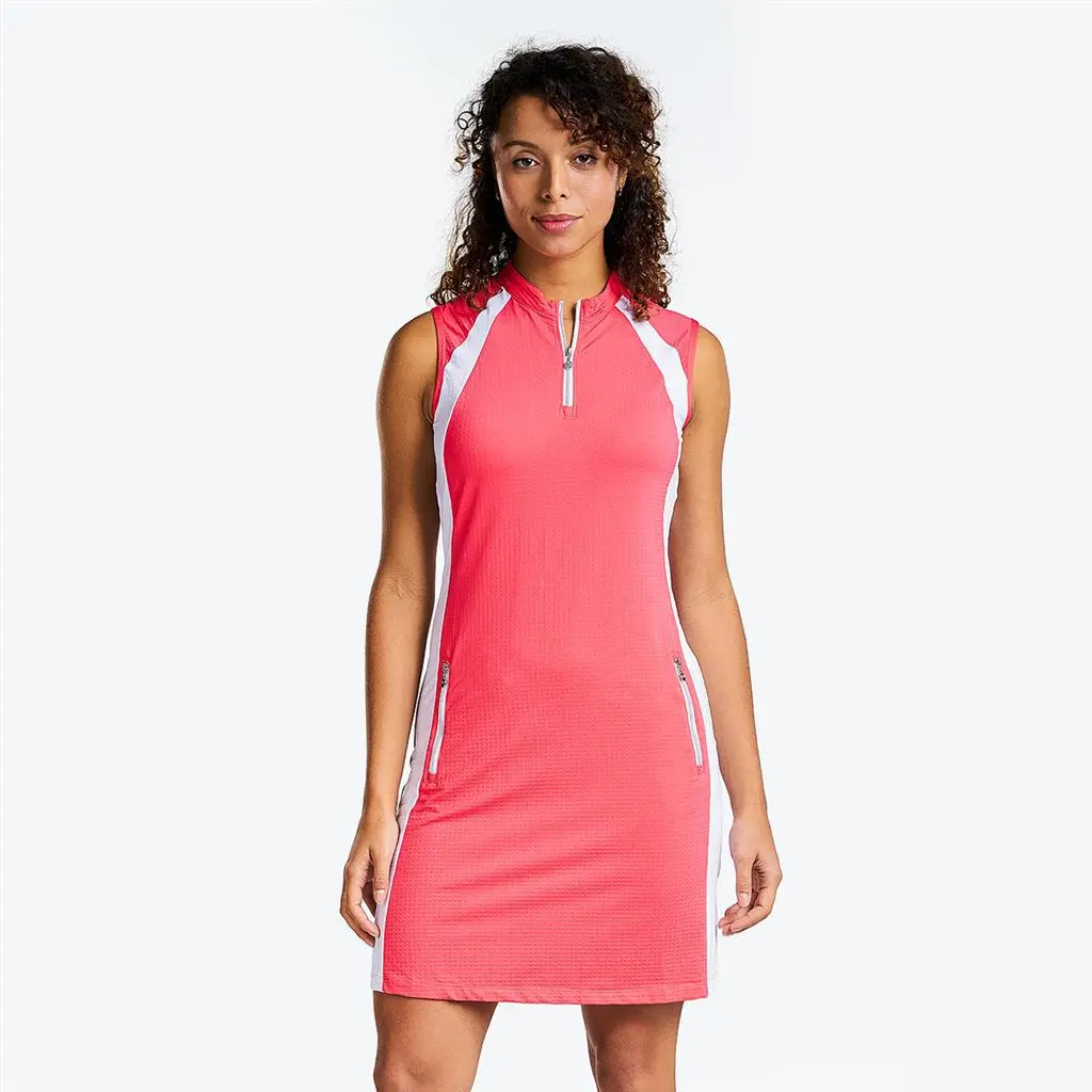 Nivo Lily Fashion Golf Dress - Geranium 3 Nivo Lily Fashion Golf Dress - Geranium