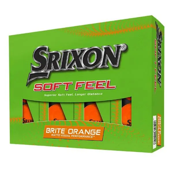 Srixon Soft Feel 13 BRITE Golf Balls - 6 Dozen Packs 3 Srixon Soft Feel 13 BRITE Golf Balls - 6 Dozen Packs